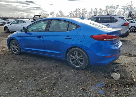 2018 Hyundai Elantra Sel из США, поврежденный, VIN 5NPD84LFXJH215701